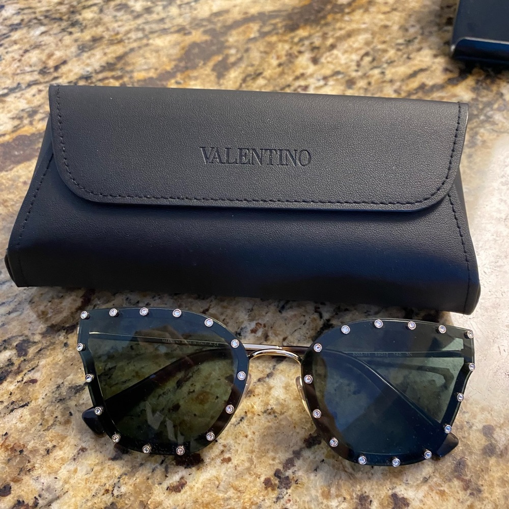 valentino studded sunglasses